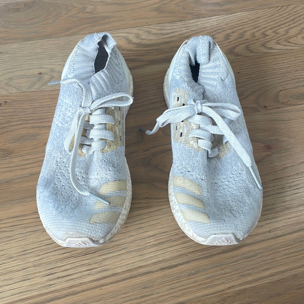 Adidas white ultra boost, size 7